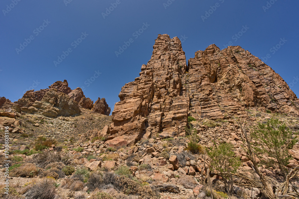 Fototapeta premium Lava formations at Roques de Garcia