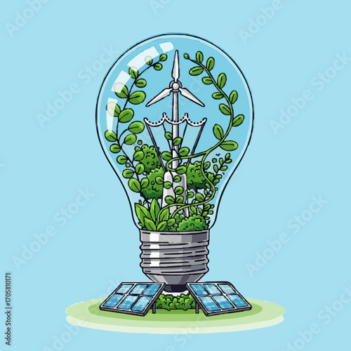 green energy concept