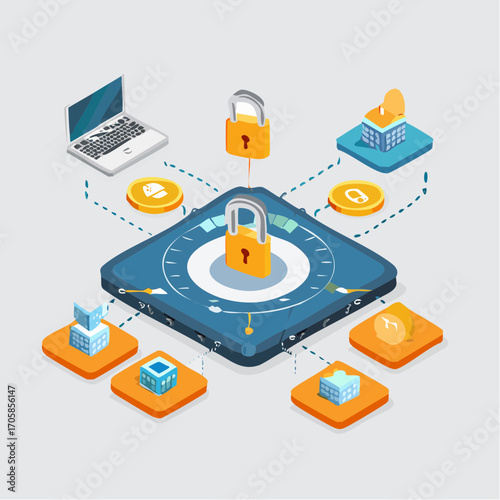 Cybersecurity Infographic Overview