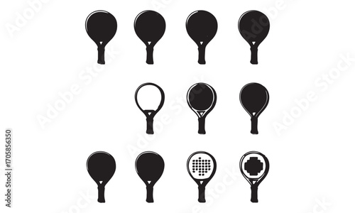Crossed Tennis Racquets A Black and White Depiction