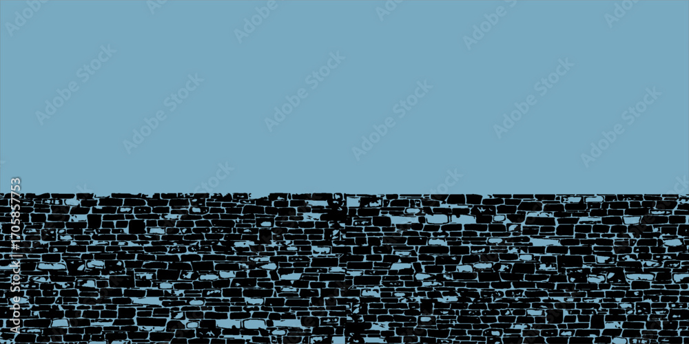 Fototapeta premium Grunge abstract template, parallel line pattern.