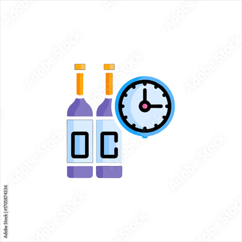 Clock wine