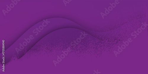 Abstract purple gradient background with smooth wavy shapes and minimal geometric elements. Ideal for modern web design, branding, and digital artwork