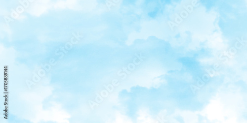 sky beautiful blue and white texture background, Wide shot of a blue sky with white wispy clouds streaking across it, blue sky background with white clouds during day.