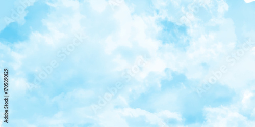 sky beautiful blue and white texture background, Wide shot of a blue sky with white wispy clouds streaking across it, blue sky background with white clouds during day.