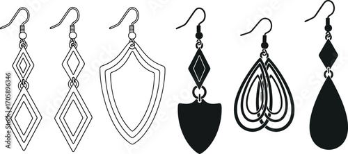 Shop stylish dangle earrings collection modern jewelry designs