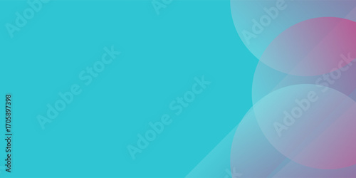 Best background features overlapping colorful shapes. Vibrant blue, pink, turquoise create modern design. texture