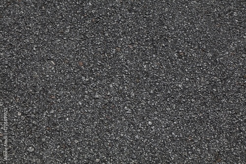 Cuadro en lienzo Road surface background. Asphalt dark grey blacktop road texture.