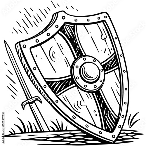 shield and swords