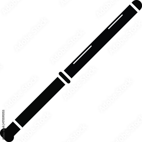 Scalable vector illustration of a measuring tool for precision work
