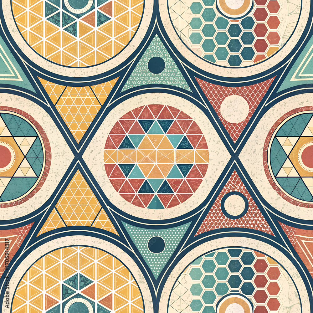 seamless geometric pattern