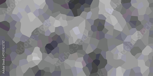 Abstract mosaic pattern in various shades of gray creating a textured background suitable for creative digital designs