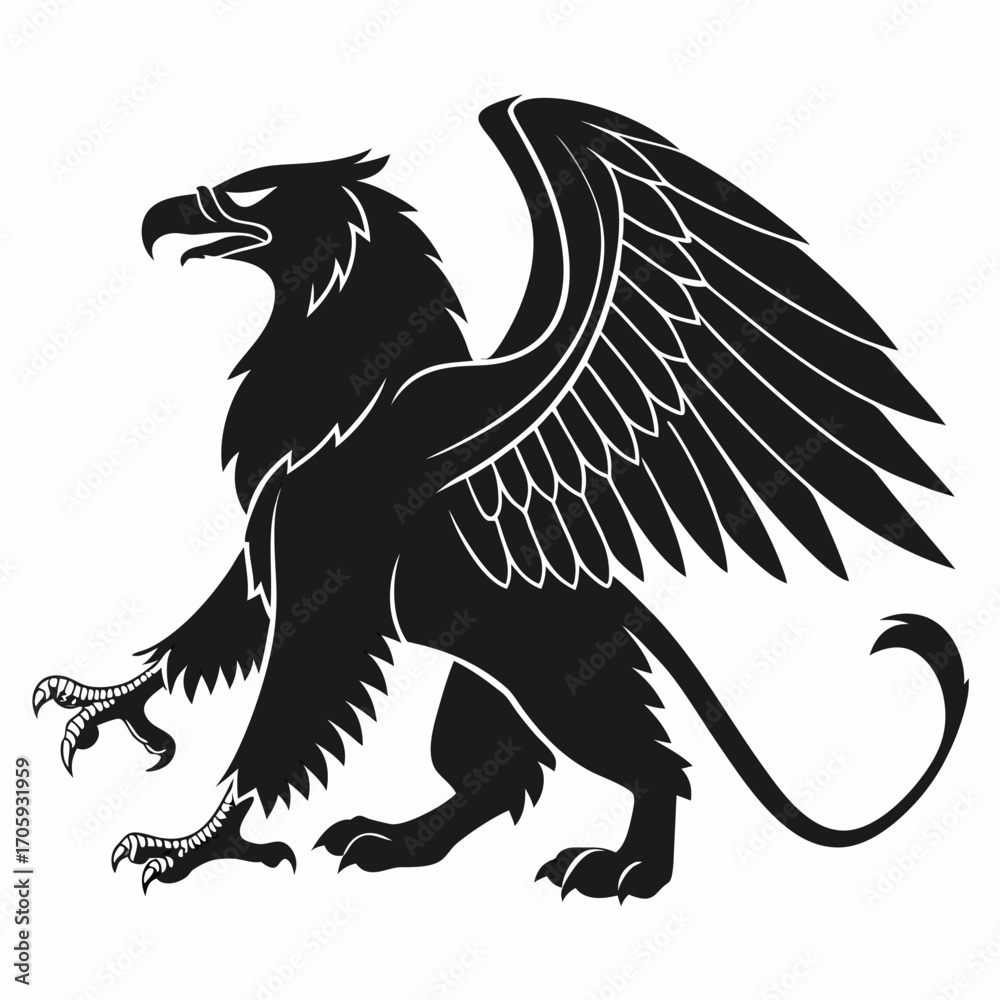 Obraz premium eagle vector illustration