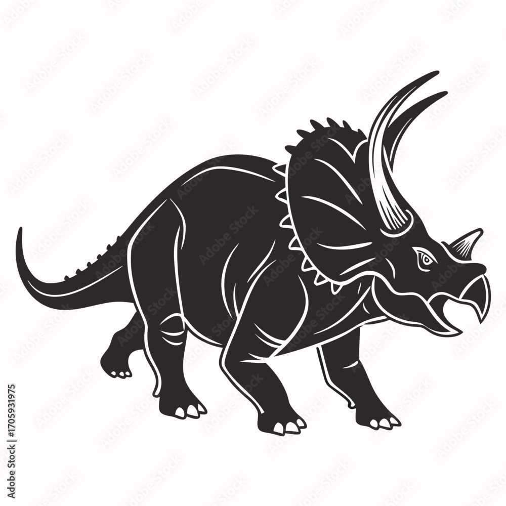 Fototapeta premium dinosaur vector illustration