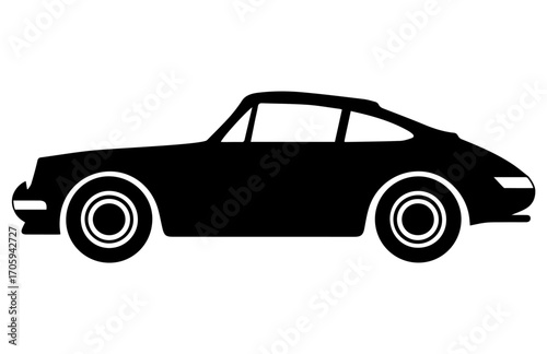 car shapes vector set automobile silhouettes collection of retro and contemporary vehicles for transport