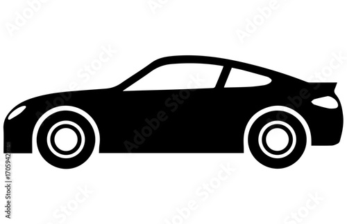 Car silhouettes pack vector illustration including sports cars vintage vehicles and compact cars isolated for graphic design