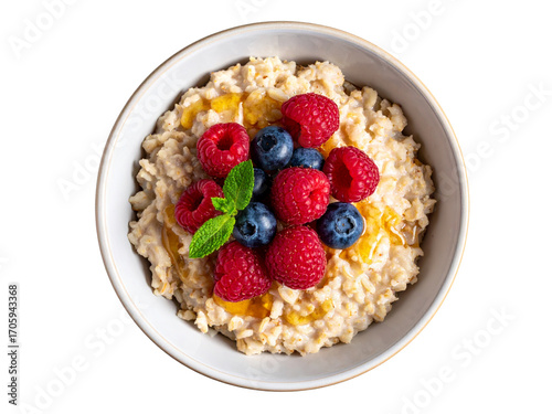 muesli with berries