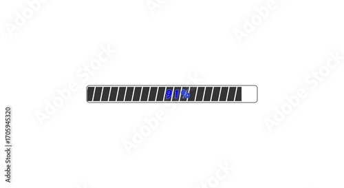 New Loading Progress Bar Concepts.  oading progress bar loading animation for website.