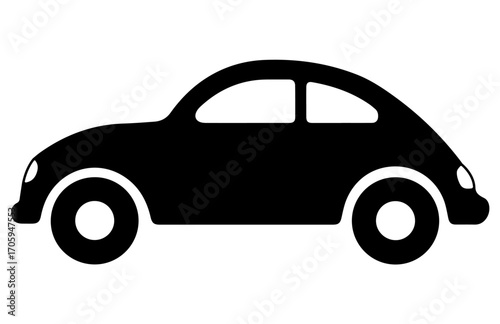 Car vector silhouettes set black vehicle shapes illustration of coupe sedan sports and vintage cars for automotive design