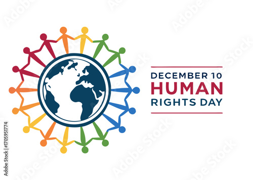 Human Rights Day A Celebration of Global Unity and Equality on December 10th colorful