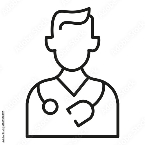 doctor vector icon