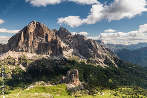 Wallpaper Mural Cinque Torri Rock Formations in the Dolomites of Northern Italy in Summer Torontodigital.ca