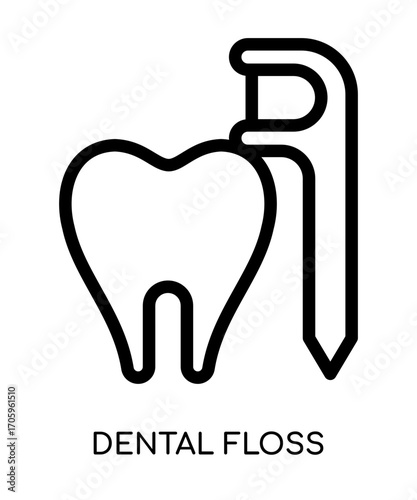 Dental Floss Icon
