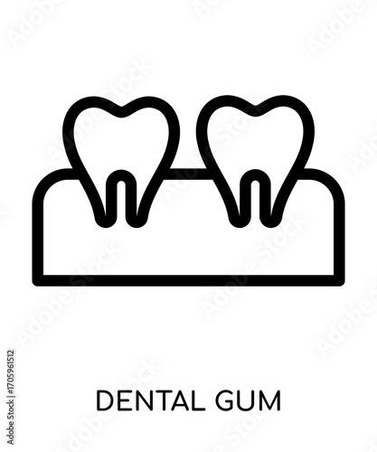 Dental Gum Icon