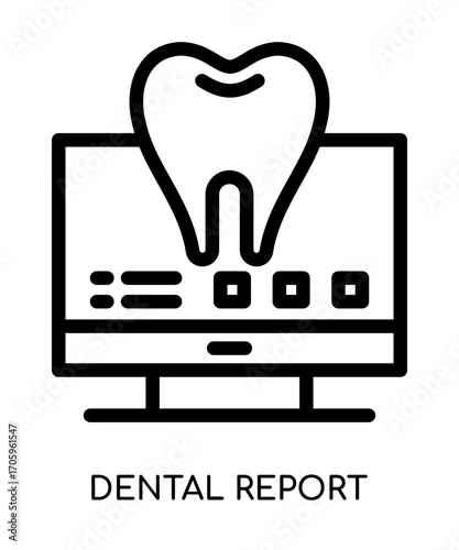 Dental Report Icon