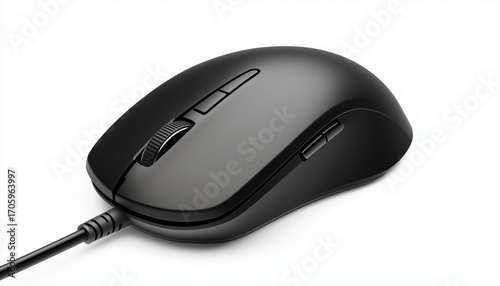 All-Purpose Wired Computer Mouse For Various Digital Content: Computer Mouse, Mouse Clipart, Tech Gadgets, Computer Accessories, Tech Clipart, Ideal For Multimedia.