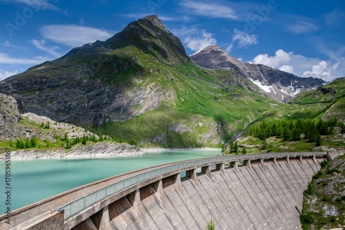 Wallpaper Mural Summer View of Margaritze Reservoir Dam Torontodigital.ca