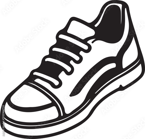 A man shoes Detailed graphic design of a tire tread pattern