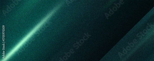Dark green blue grainy gradient background, black backdrop, noise texture effect,webpage header, wide banner size