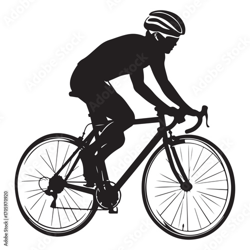 Mountain Biking Silhouette Pack | Extreme Cycling Vector Set