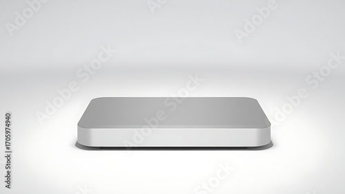 Wallpaper Mural Minimalist communication device with a sleek design and polished surface on a neutral backdrop. Torontodigital.ca