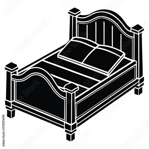 bed vector icon