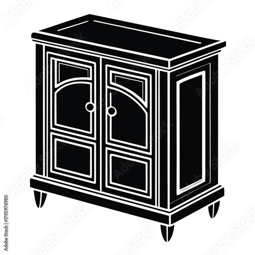 cabinet vector icon