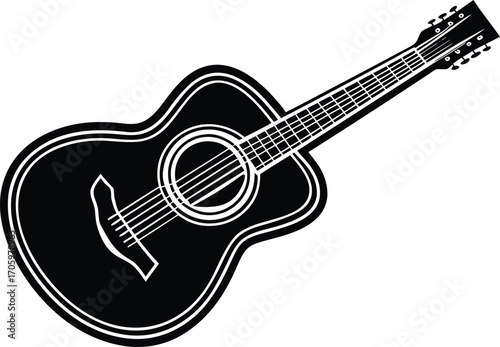 guitar vector icon