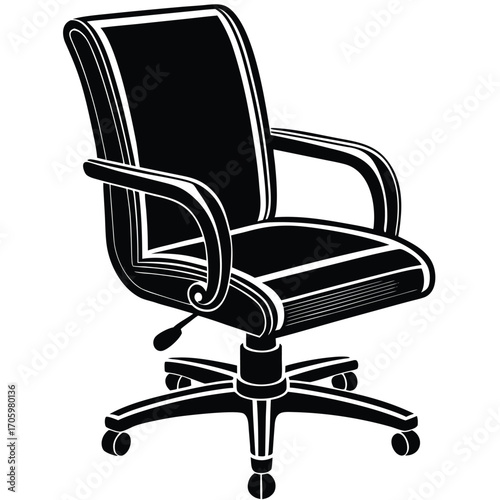 office chair vector icon