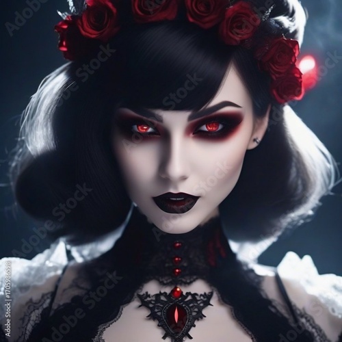 women's makeup for Halloween