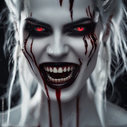 women's makeup for Halloween