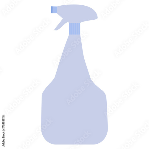 spray bottle isolated on white