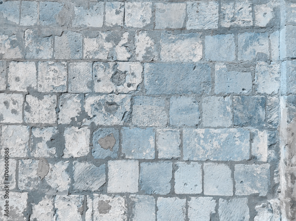 Obraz premium Blue Haze Trend. Blue Haze Color. Blue Haze. Blue Haze Texture. Art Design. Stone Texture. Texture of Natural Stone Tinted in Blue
