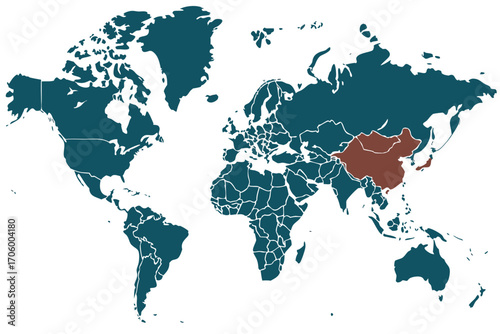 map of the world