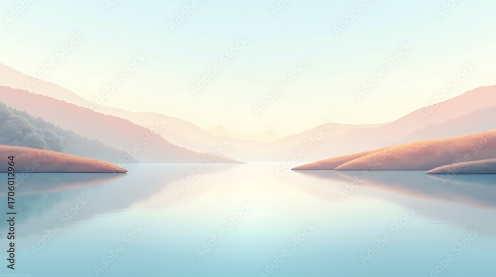 Obraz premium Surreal Abstract Backdrop