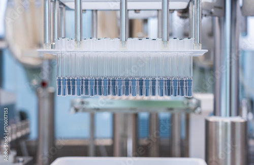 Biomedical pre-filled syringe filling production line