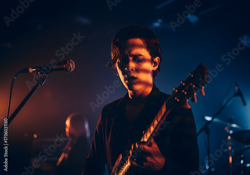 Live Music Performance with Guitarist