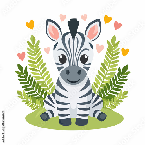Niedliches Zebra