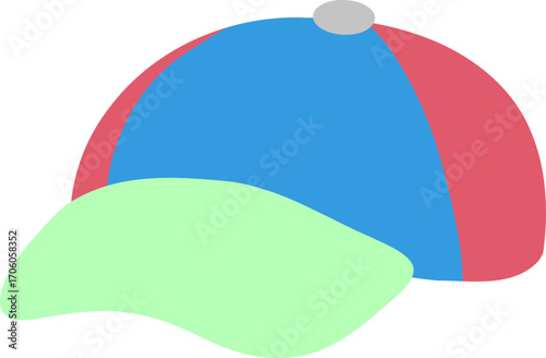vector illustration of a cap