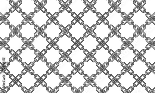 diagonal net chain seamless pattern vector illustration